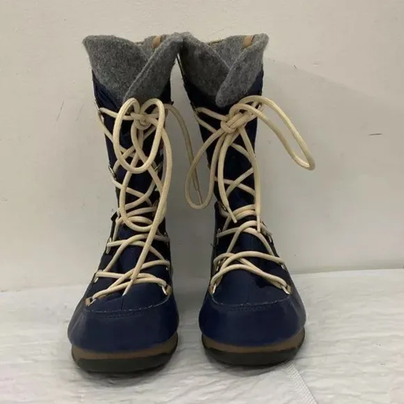 NWOB The Original Moon Boot Women’s Blue Waterproof Boots-7
