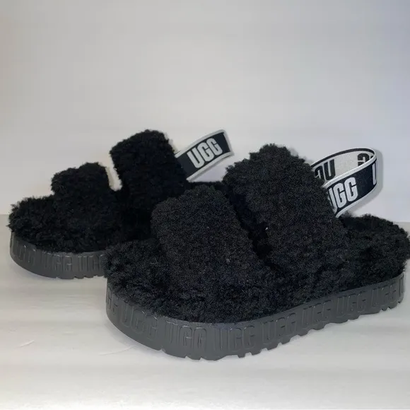 NWOB Ugg Oh Fluffita Black