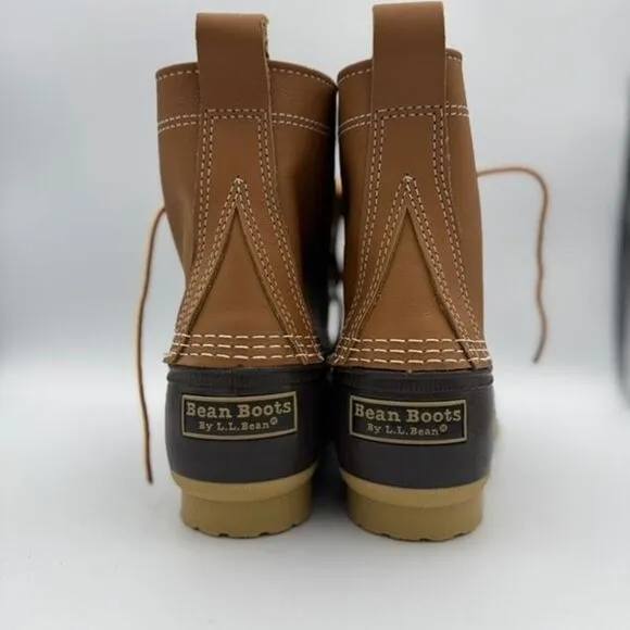 NWOB L.L.Bean Women's Bean Duck Boots, 8&quot; Made in USA Size 10