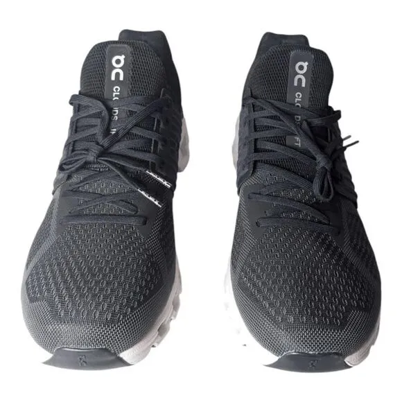 NWOB ON RUNNING Cloudswift &quot;Black/White&quot; Running Shoes Size 13