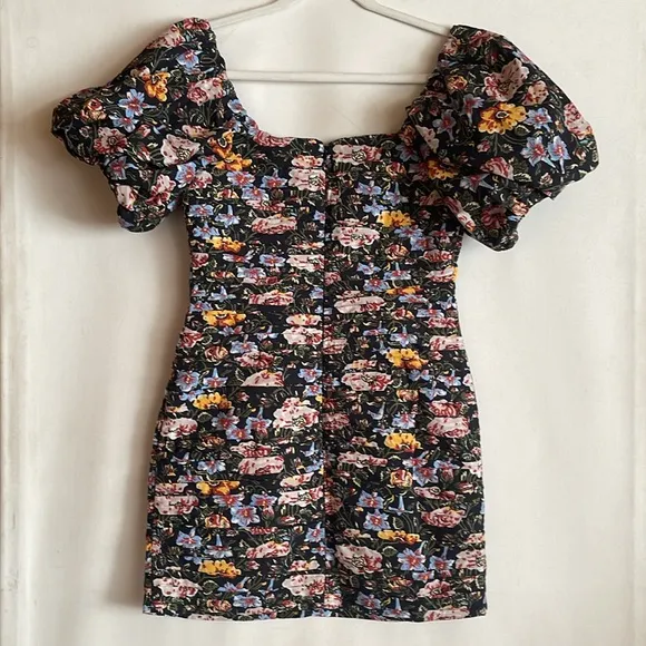 NWOT $595 RHODE SUZETTE PARTY DRESS IN BLOSSOMING CANOPY PRINT SIZE 4