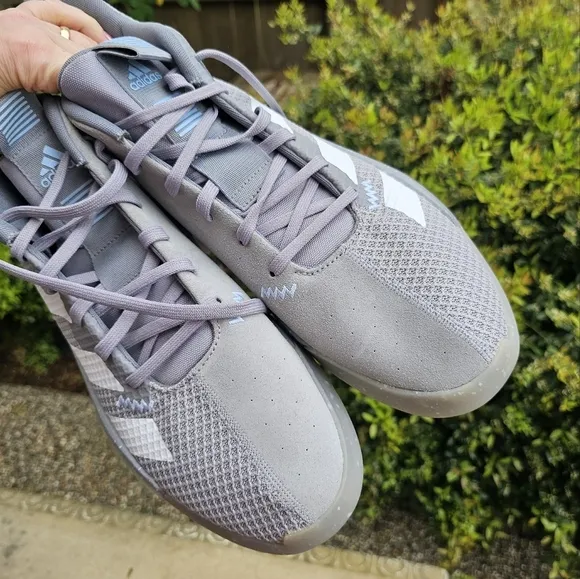 Nwot Adidas  &quot;Pro Next 2019&quot; Style G26201 LIGHT ONIX/COULD WHITE/GLOW BLUE us 14