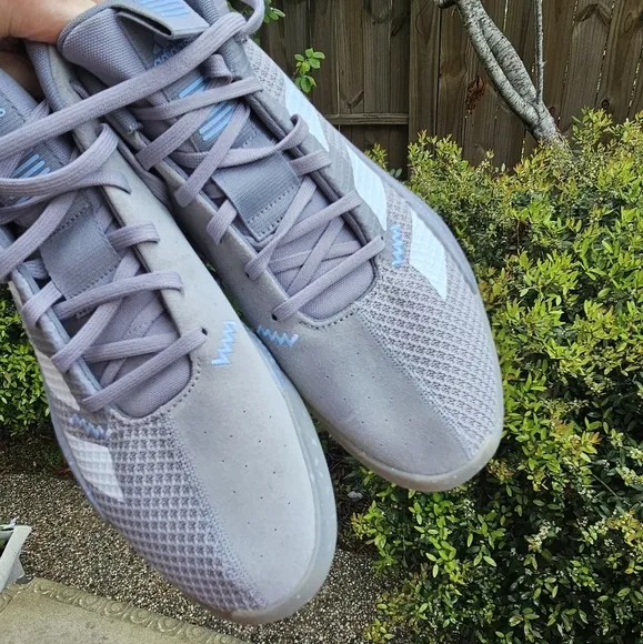 Nwot Adidas  &quot;Pro Next 2019&quot; Style G26201 LIGHT ONIX/COULD WHITE/GLOW BLUE us 14