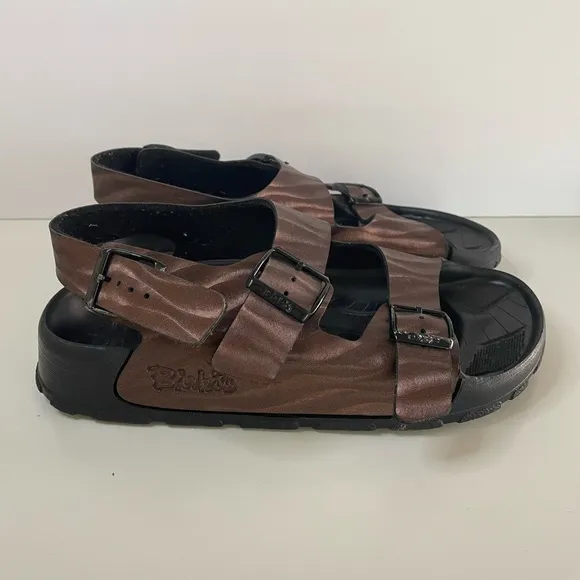 NWOT Birkenstock Birki's Haiti Milano Slingback Sandals Size 41 Womens