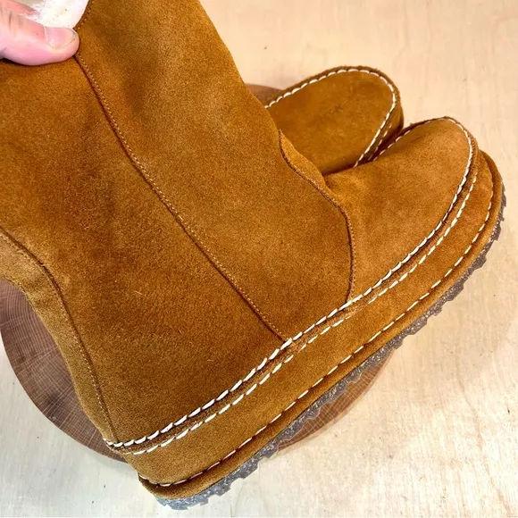 NWOT Birkenstock | Lahti Shearling Suede Pull-on Boots Size 42/11L/9M Narrow
