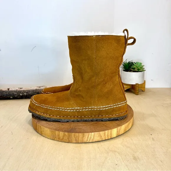NWOT Birkenstock | Lahti Shearling Suede Pull-on Boots Size 42/11L/9M Narrow