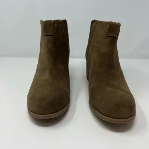 NWOT Clarks Ankle Booties Women's Size 10 Brown Suede Brown