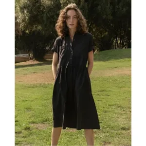 NWOT Everlane The Parklet Shirt Dress Black Size 00