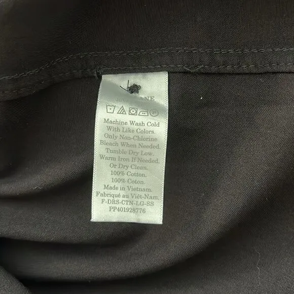 NWOT Everlane The Parklet Shirt Dress Black Size 00
