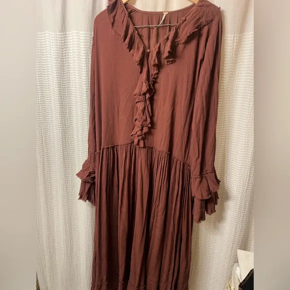 NWOT Free People Sweet Darlin Maxi Dress