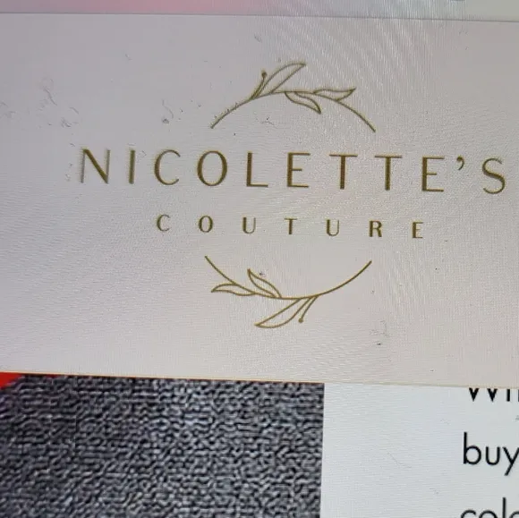 ♥️NWOT♥️ NICOLETTES COUTURE BIANCA SWEATER DRESS