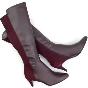 NWOT Alfani Womens Hakuu Zipper Pointed Toe Knee-High Boots