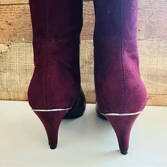 NWOT Alfani Womens Hakuu Zipper Pointed Toe Knee-High Boots