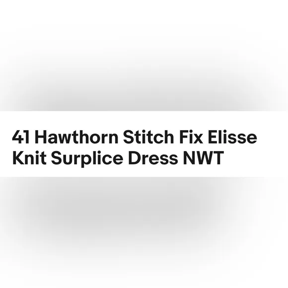NWT 41 Hawthorn Elisse Knit wrap Surplice dress plus  size 0X 🌸🌹🌺 101
