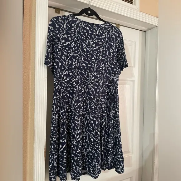 NWT 41 Hawthorn Elisse Knit wrap Surplice dress plus  size 0X 🌸🌹🌺 101