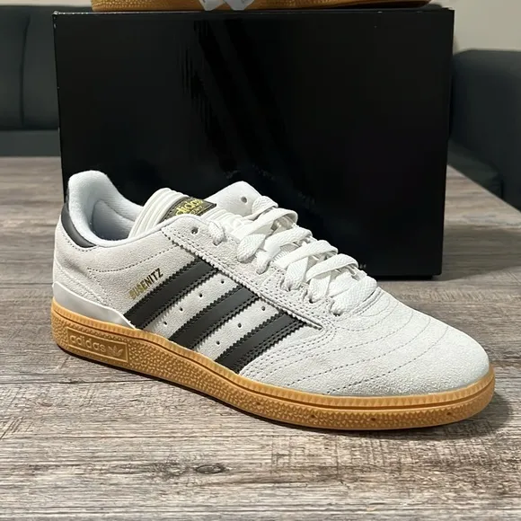 NWT Adidas Originals Busenitz Pro Men's Shoes - Light Gray - IF4617