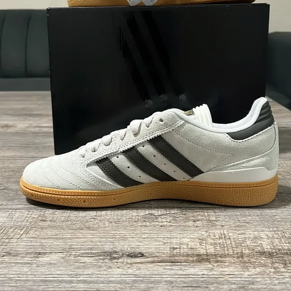 NWT Adidas Originals Busenitz Pro Men's Shoes - Light Gray - IF4617