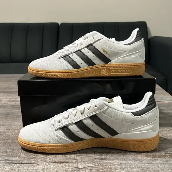NWT Adidas Originals Busenitz Pro Men's Shoes - Light Gray - IF4617