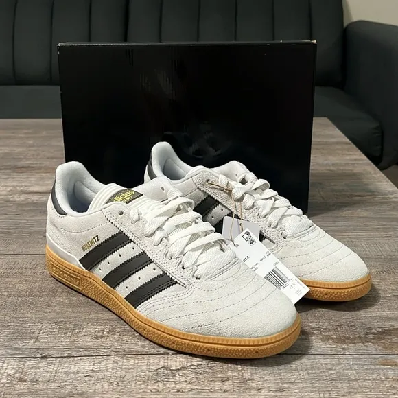 NWT Adidas Originals Busenitz Pro Men's Shoes - Light Gray - IF4617