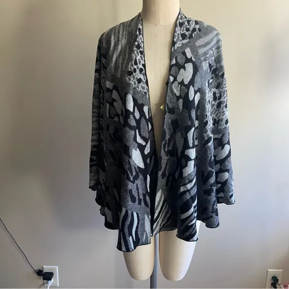 NWT Animal Print Rapti Cashmere Sweater