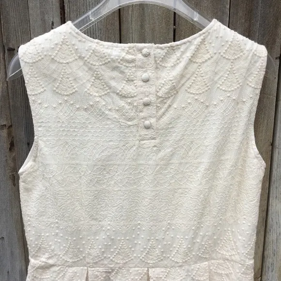 NWT Anine Bing Embroidered Sleeveless Mini Dress S