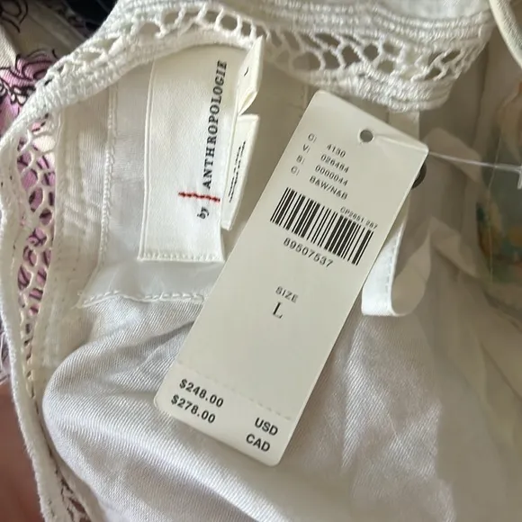 NWT | Anthropologie Lace Maxi Dress Size L