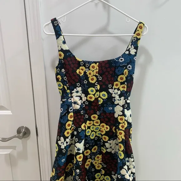 NWT! Anthropologie Maeve Marigold Floral Midi Dress