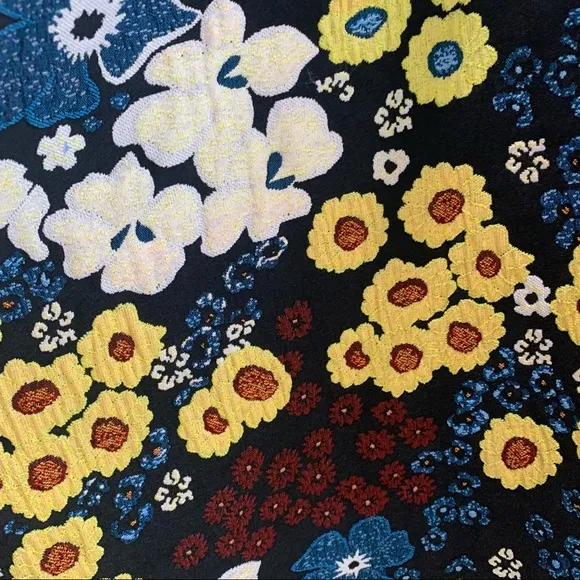 NWT! Anthropologie Maeve Marigold Floral Midi Dress