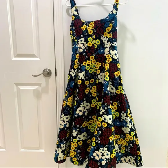 NWT! Anthropologie Maeve Marigold Floral Midi Dress