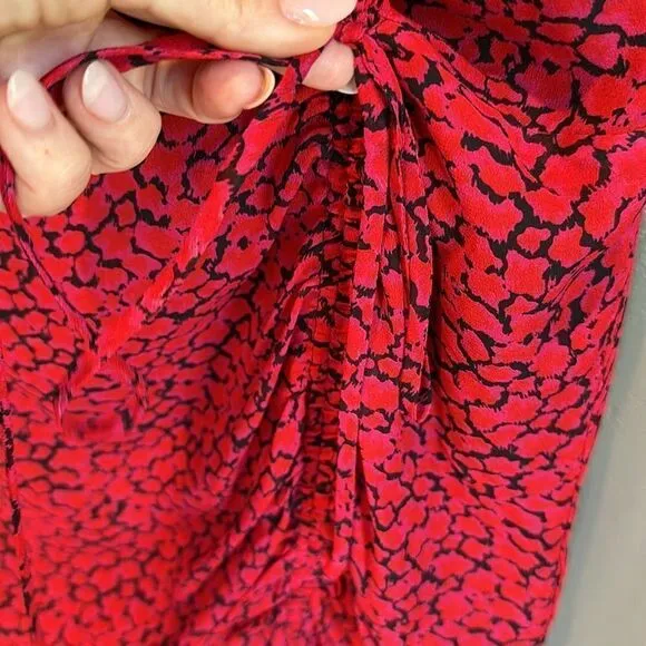 NWT Karina Grimaldi silk feel mini dress