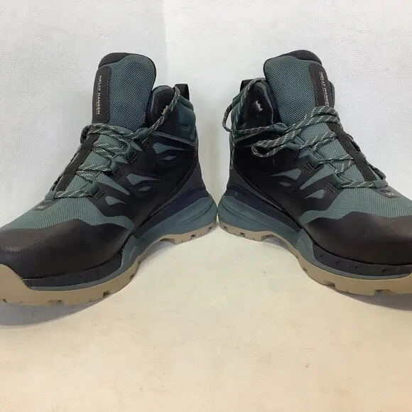 NWT Men's Helly Hansen Traverse HT Waterproof Hiking Boots Size 7.5 Green/Gray