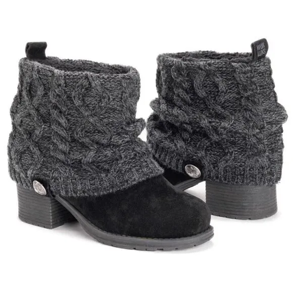 🆕NWT MUK LUKS Women's Haley Boots - BLACK