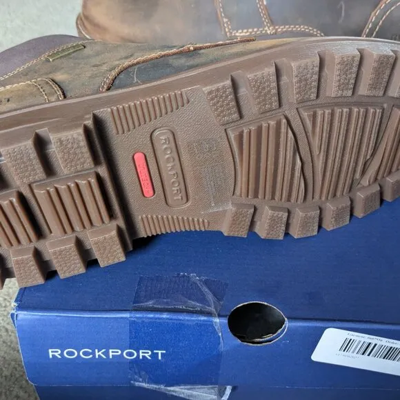 NWT ROCKPORT Mens Brown Weather Or Not PT Boots 9.5 M