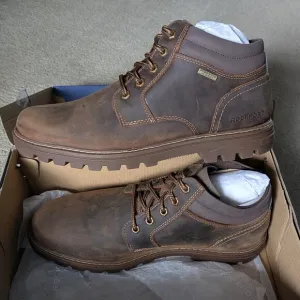 NWT ROCKPORT Mens Brown Weather Or Not PT Boots 9.5 M