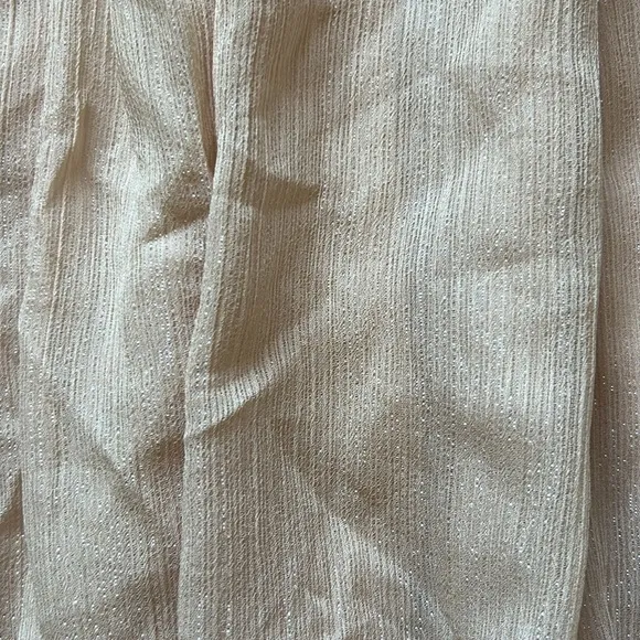 NWT Sandro Paris Women’s Cream Tiered Long Sleeve Maxi Dress Size 4