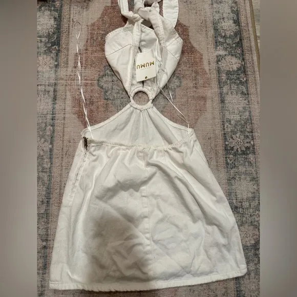 NWT SHOW ME YOUR MUMU OSLO O Halter Dress
