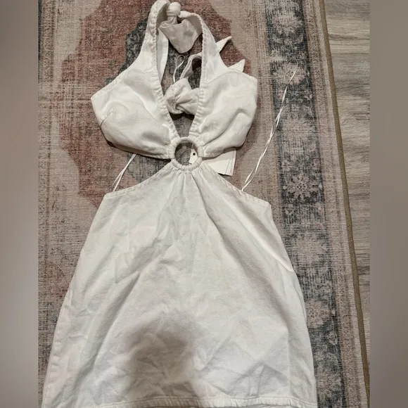NWT SHOW ME YOUR MUMU OSLO O Halter Dress