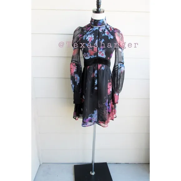 NWT Ted Baker Gretah Ladder Trim Insert Mini Dress S Small