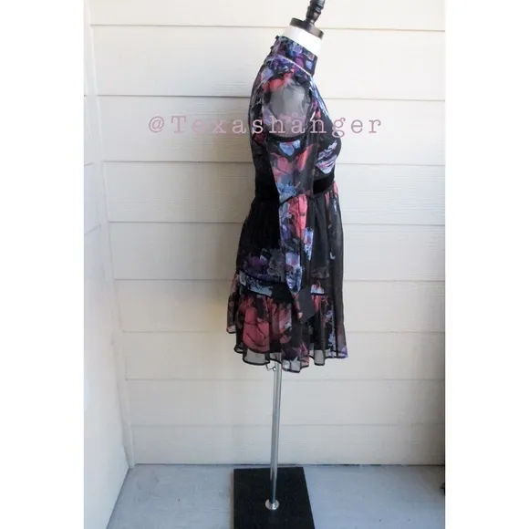 NWT Ted Baker Gretah Ladder Trim Insert Mini Dress S Small