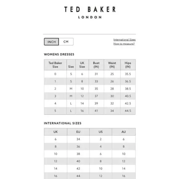 NWT Ted Baker Gretah Ladder Trim Insert Mini Dress S Small