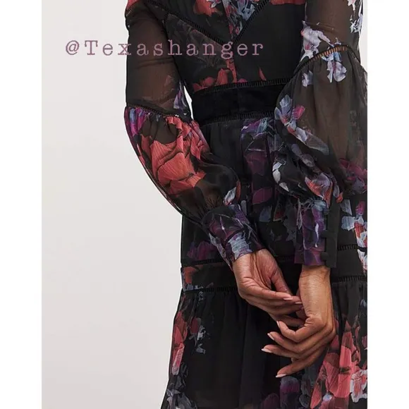NWT Ted Baker Gretah Ladder Trim Insert Mini Dress S Small