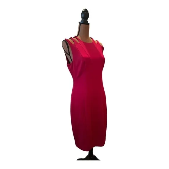NWT Trina Turk Alka Red Dress Size 8
