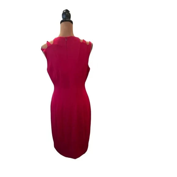 NWT Trina Turk Alka Red Dress Size 8