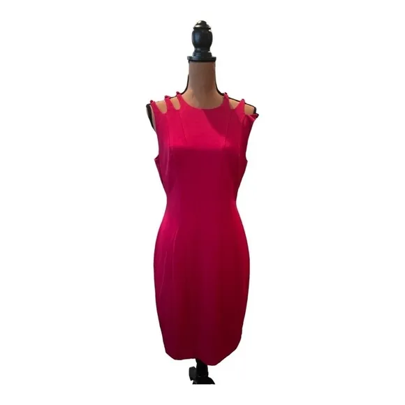NWT Trina Turk Alka Red Dress Size 8