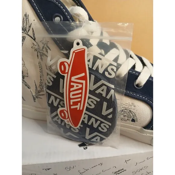 NWT VANS Mens 8 Women 9.5 Sarah Andelman OG Style 24 Nt Sindiso Dress Blues Rare