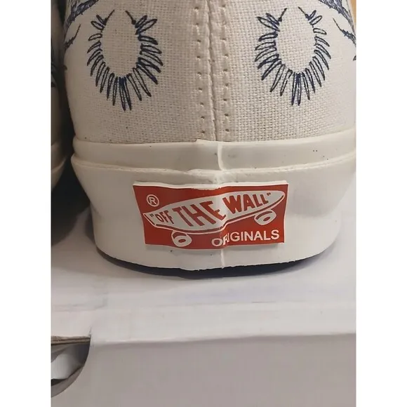 NWT VANS Mens 8 Women 9.5 Sarah Andelman OG Style 24 Nt Sindiso Dress Blues Rare