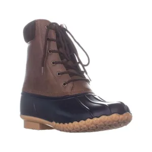 NWT WEATHERPROOF VINTAGE Mens Brown Adam Round Toe Block Heel Duck Boots 11 M