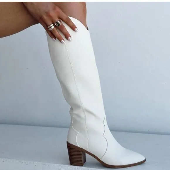 Off white boots