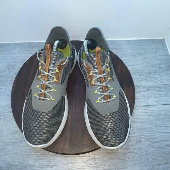 OLUKAI Men's Size 11 Nihoa Li Sneakers Shoes Poi Charcoal Grey Lightweight Mesh