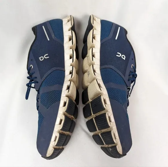 ON Cloud Running flow Men’s Size 11.5 EU 46 Blue Sneakers Shoes Active Athletic